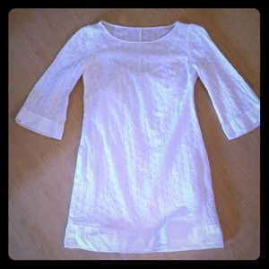 White Eyelet Dress