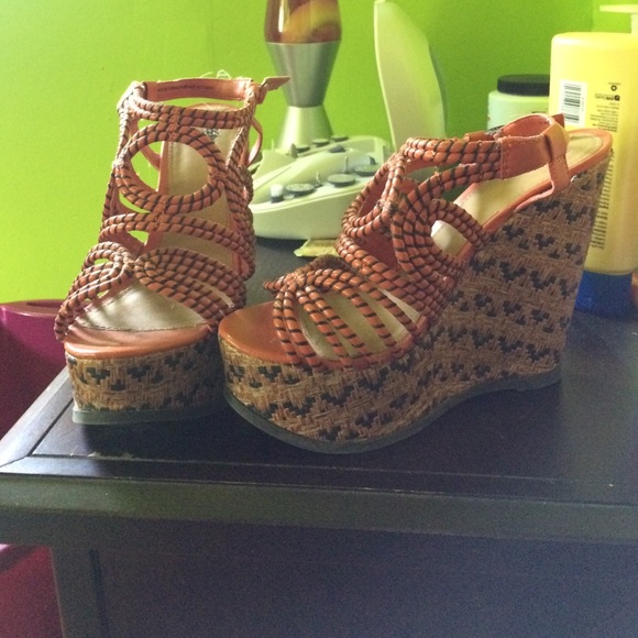 Wedges - worn only once