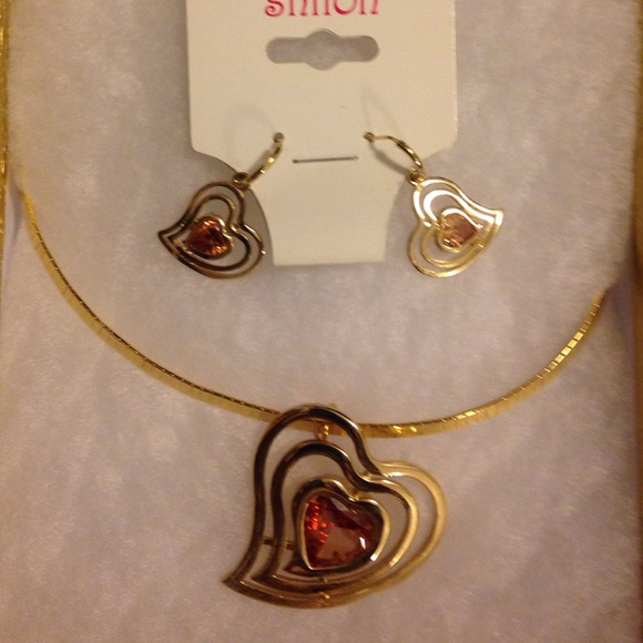 Fashion necklace & earrings