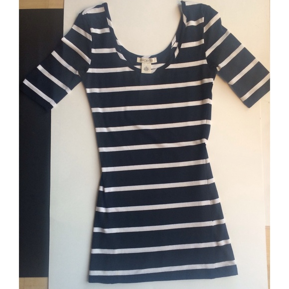 Arden B striped mini dress