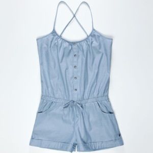 Full Tilt Chambray Romper (NEW w/out tags)