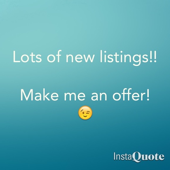 New listings!!!!!! Check 'em out