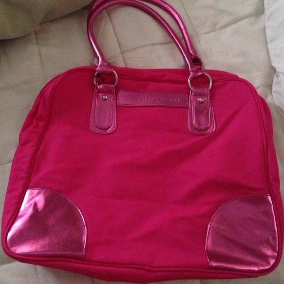 Pink Victoria Secret bag