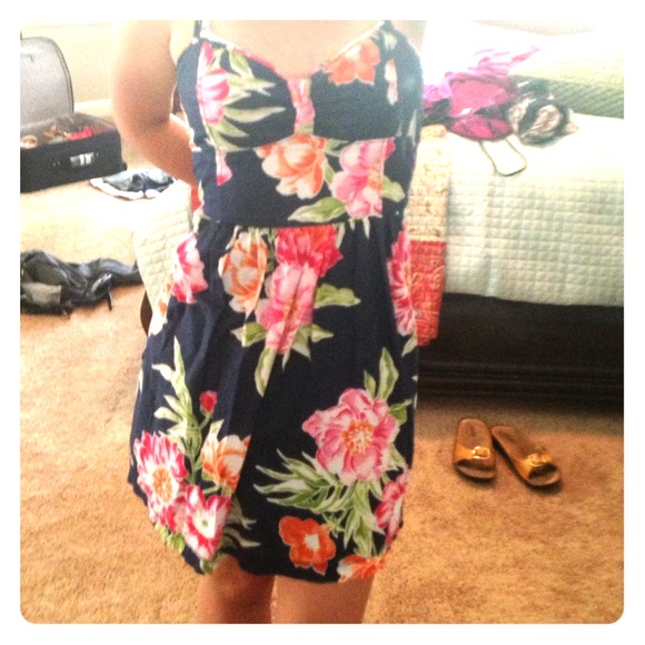 Floral Hollister Dress
