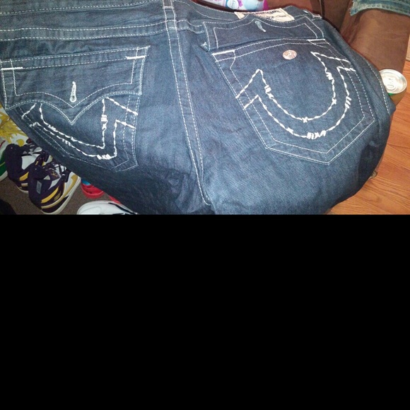 True religion black jeans