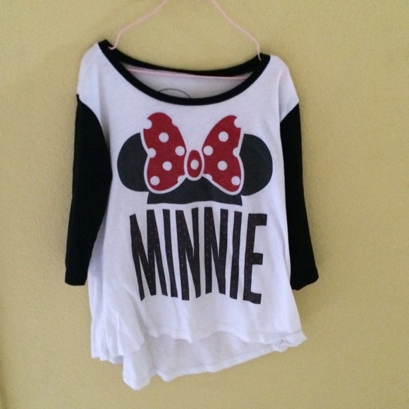 Minnie Mouse Shirt (child large)
