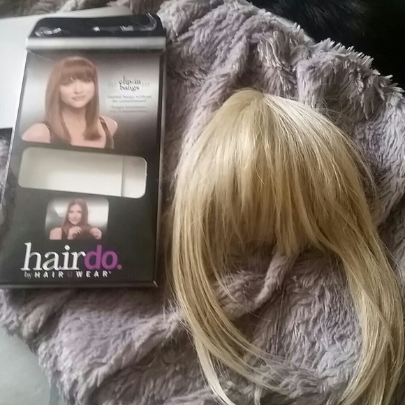 Hair Do by Jessica Simpson, clip in bangs