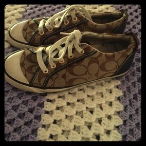 Coach sneakers.