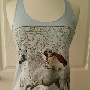 New t shirt pug on unicorn