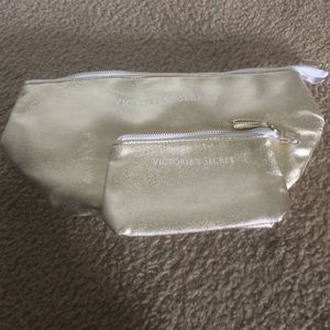 Gold Makeup Bag