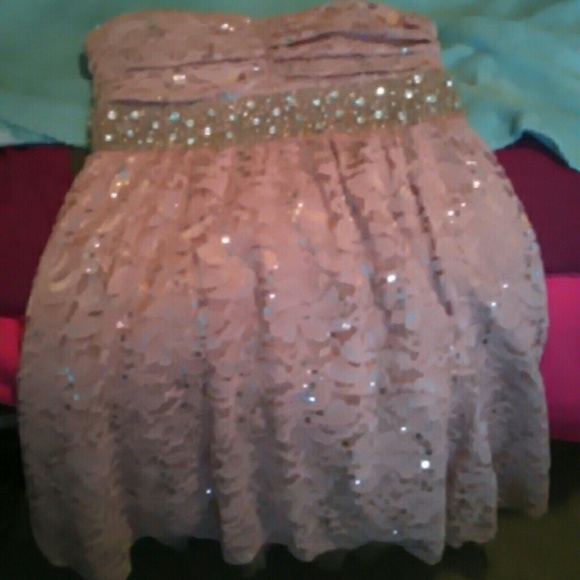 Sparkly homecoming dress