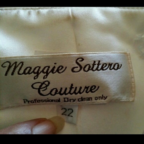 Authentic Maggie Sottero Wedding Dress - Picture 3 of 4
