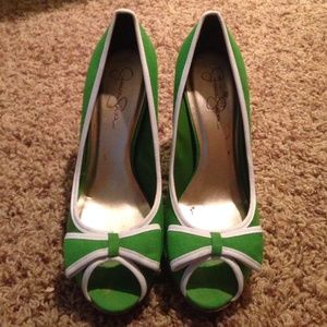 Make offer! Kelly Green Jessica Simpson Heels