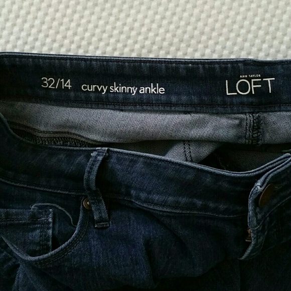 Anne Taylor Loft Curvy Skinny Ankle