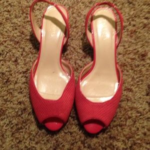 Make offer! Talbots pink 1" Sling Backs
