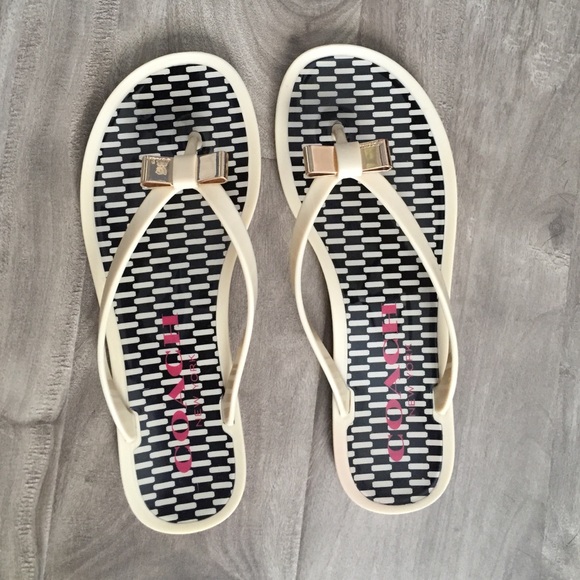 Coach Landon Flip Flop Jelly Sandal