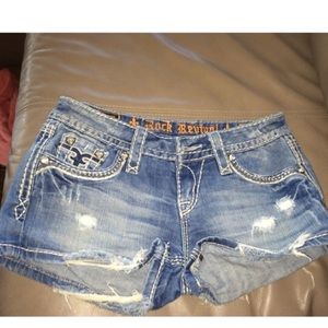 Rock Revival Jean Shorts
