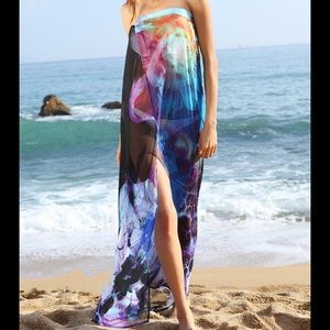 Maxi beach cover ups, beach dress