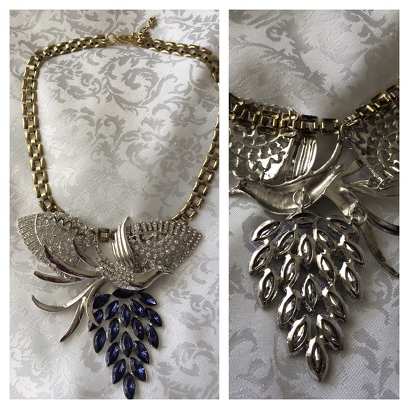 🎉HP 5/24 🎉Antique Gold Chain Silver Phoenix - Picture 3 of 4