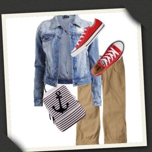 🚫SOLD🚫Gap-khaki crop / Capri pant tan size 6