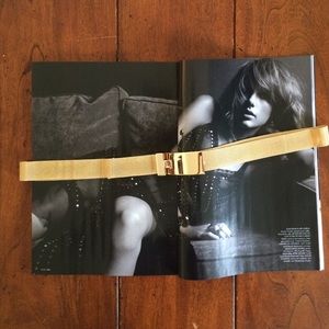 Gold Metal Belt.