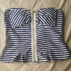 Strapless bow top :)