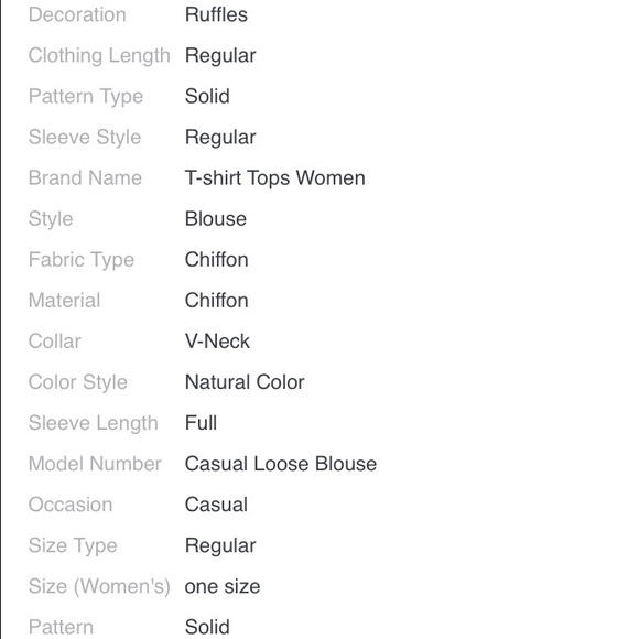 Off Shoulder white Top - Picture 3 of 4