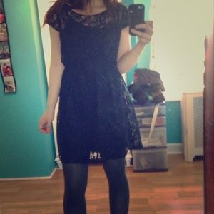 NWOT Hollister Doheney lace overlay dress