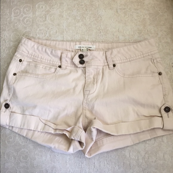 Tan shorts