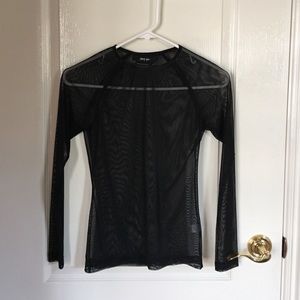 Sheer Nasty Gal top