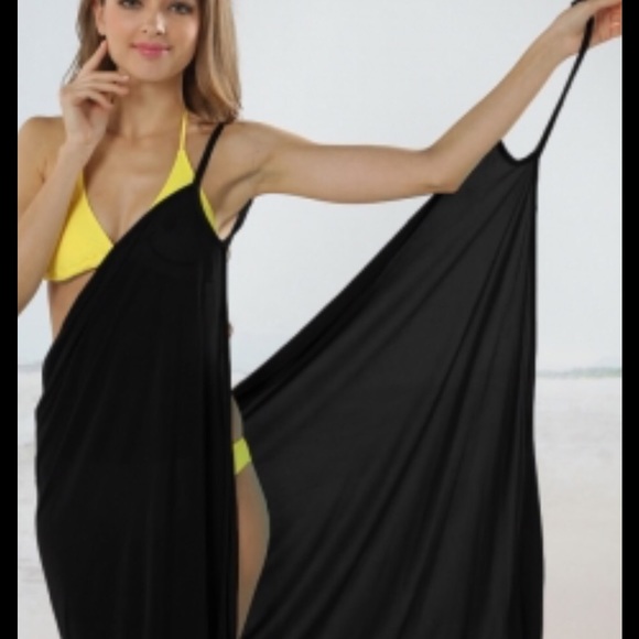 Cross front beach cover ups