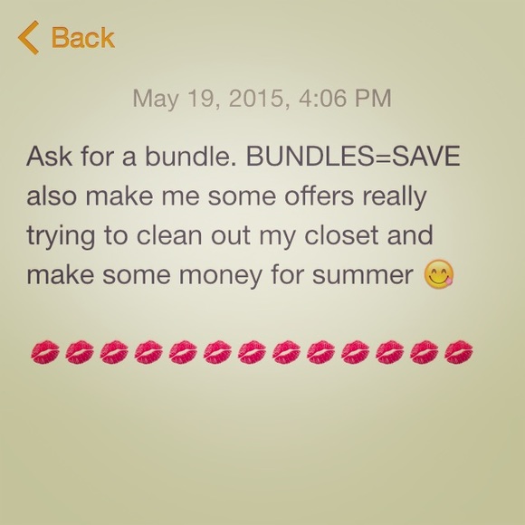 BUNDLES & OFFERS wanted