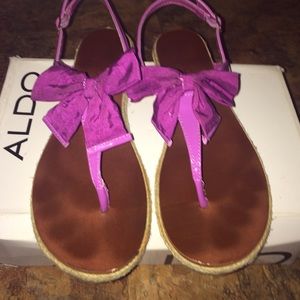 Aldo Hartstein Purple sandals