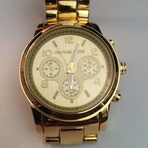 Gold MK watch - Never worn!