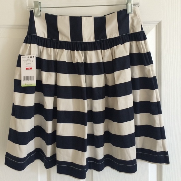 Mango Dresses & Skirts - Striped and pleated Mango skirt. NWT