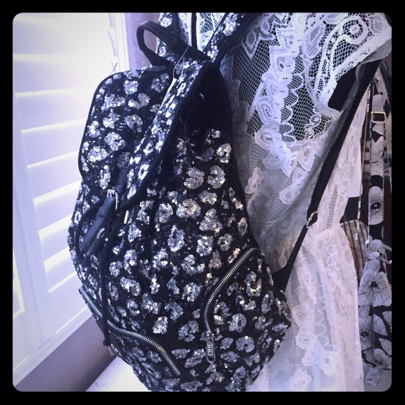 Sequin backpack