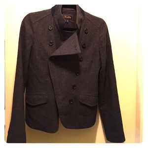 Charcoal grey Madewell jacket in size 6