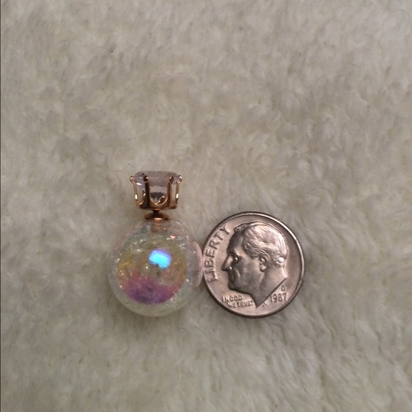 🚫sold🚫new  . Iridescent double sides earrings - Picture 3 of 4