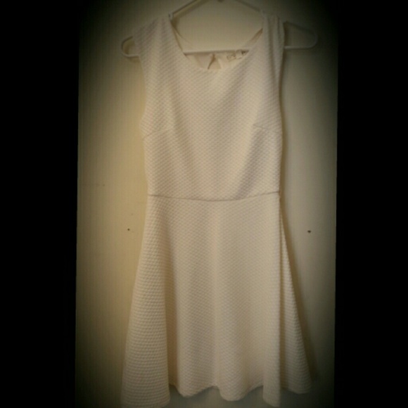White Skater dress