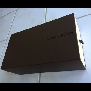 Louis Vuitton Shoe Box Authentic