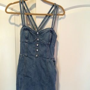 Short Denim Dress