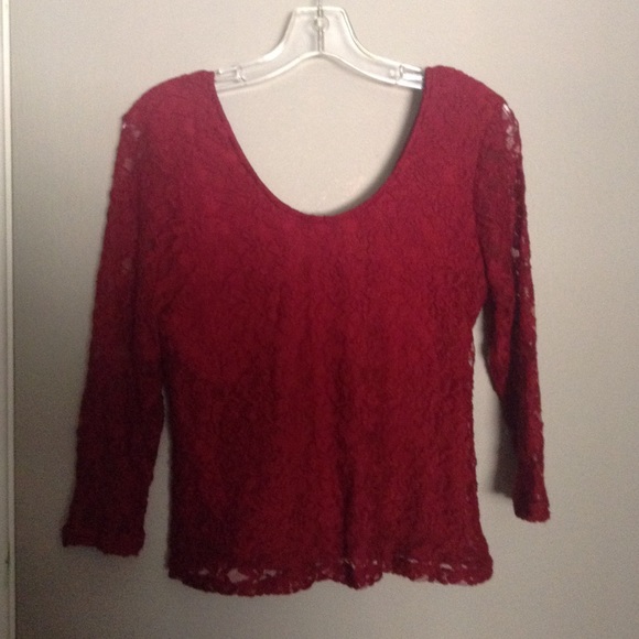 Long sleeve crop top