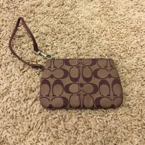 Coach wristlet