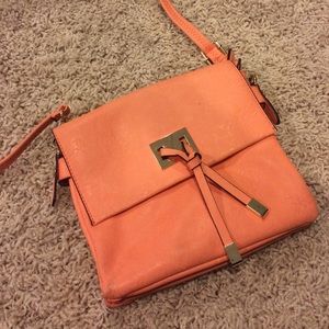 Peach satchel