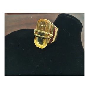 Vince Camuto Yellow Stone Ring