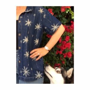 Photo-Bombable 🐾 Denim Top Made in U.S.A.