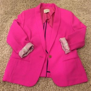 Hot pink LOFT blazer