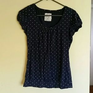 Blue polka dot h&m top FREE WITH BUNDLE!