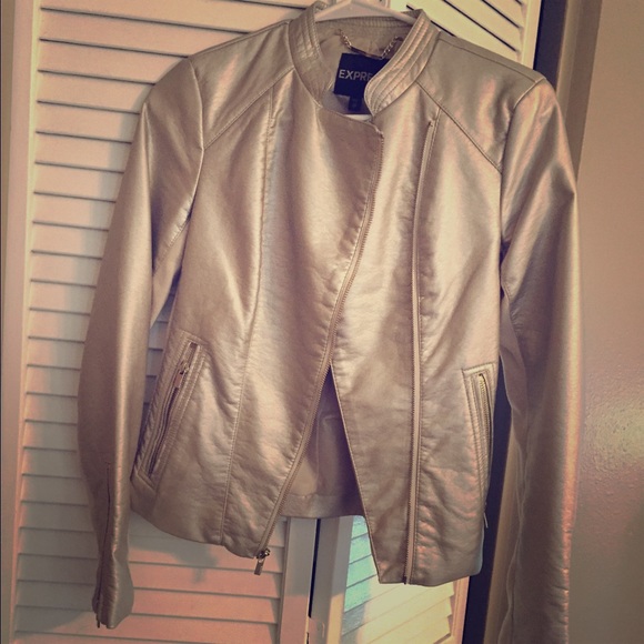 Shimmery gold jacket