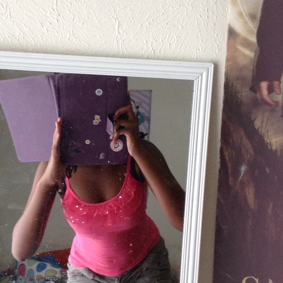 Pink tank top